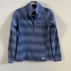 Under Armour Blue Quarter-Zip Pullover Size XS